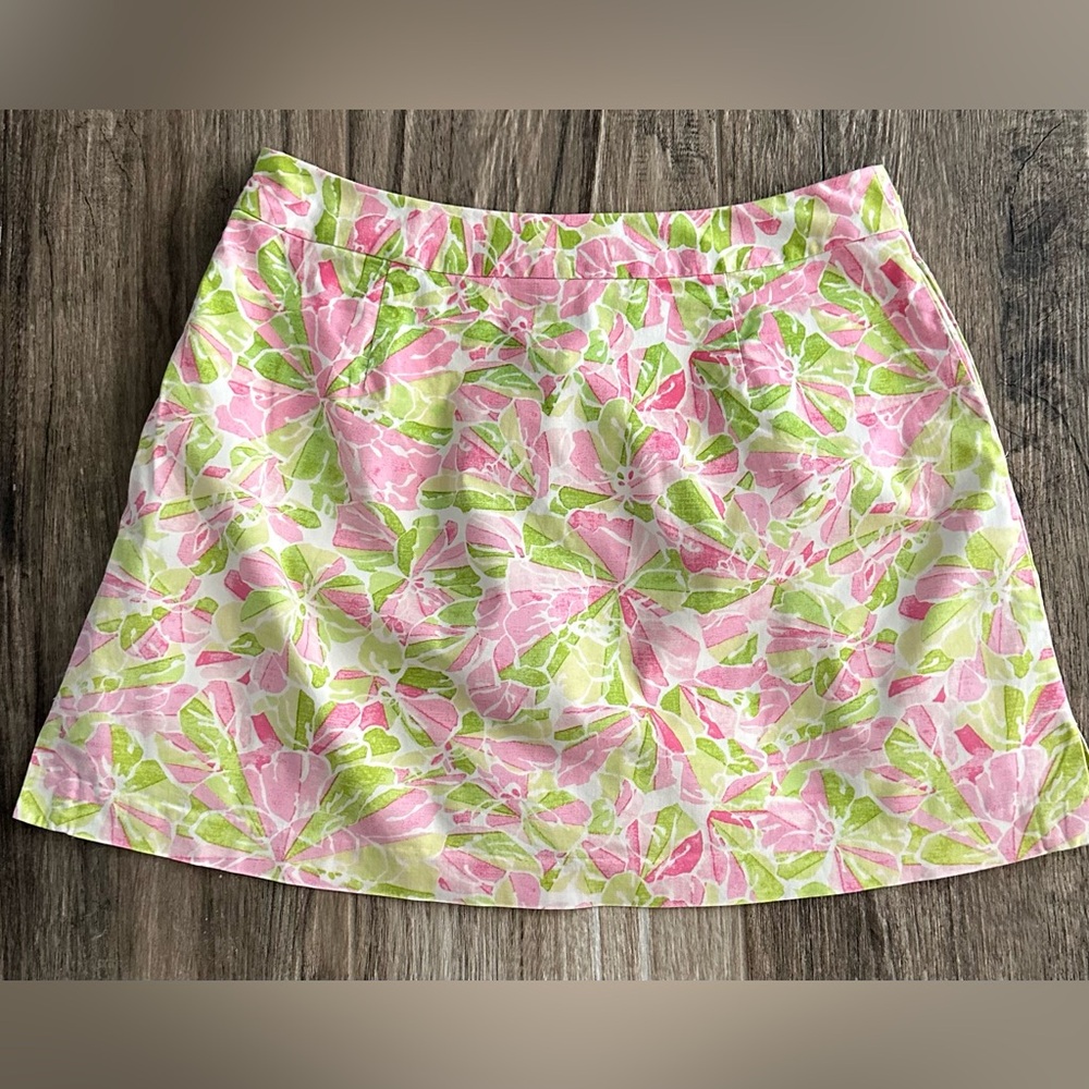 LizGolf Floral Skort - Picture 2 of 8